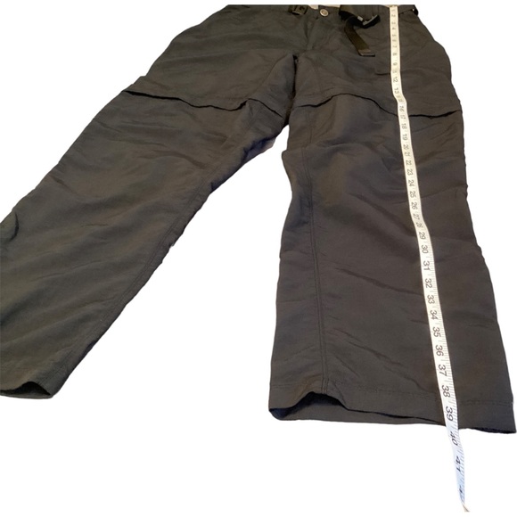 The North Face Women’s Zip Off Convertible Hiking Pockets Black Pants Size Large - Picture 5 of 16